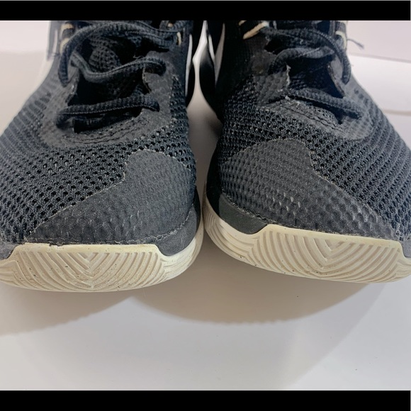 Nike Air Precision Basketball Shoes Black Sneakers SZ 8 EUC - Picture 4 of 8